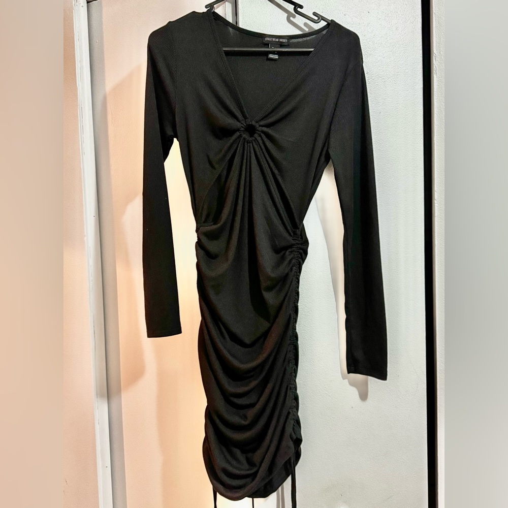 Urban Planet Black Long Sleeve Dress